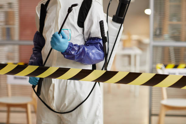 Professional Blood Cleanup technician working in Allendale, CA